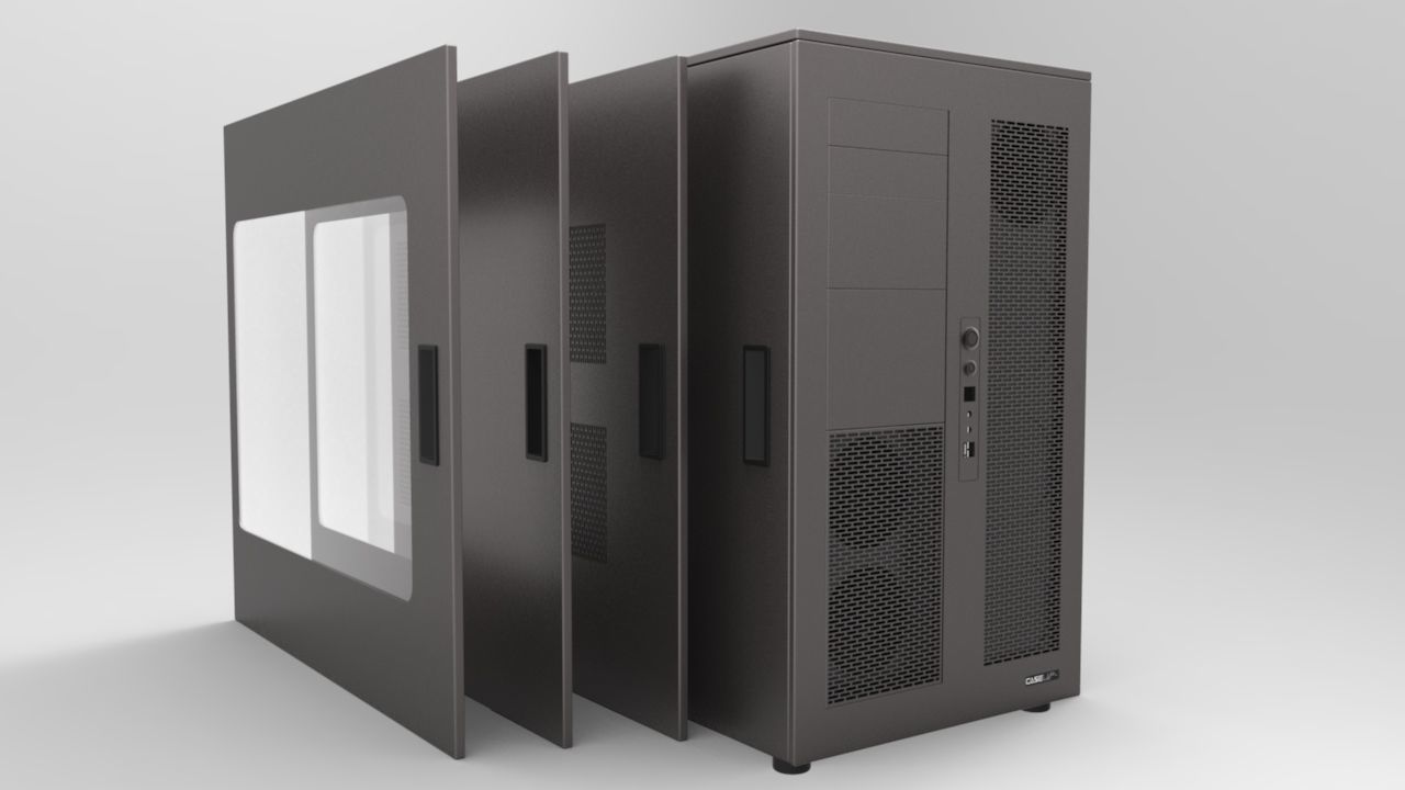 Caselabs Magnum TH10A PC Case 3D model_6