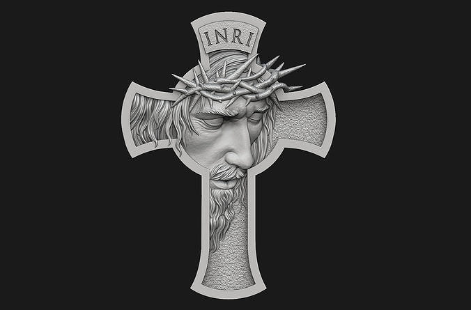 Jesus Cross 3D print model