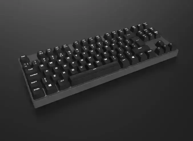 CM Storm Quickfire Tenkeyless Mechanical Gaming PC Keyboard