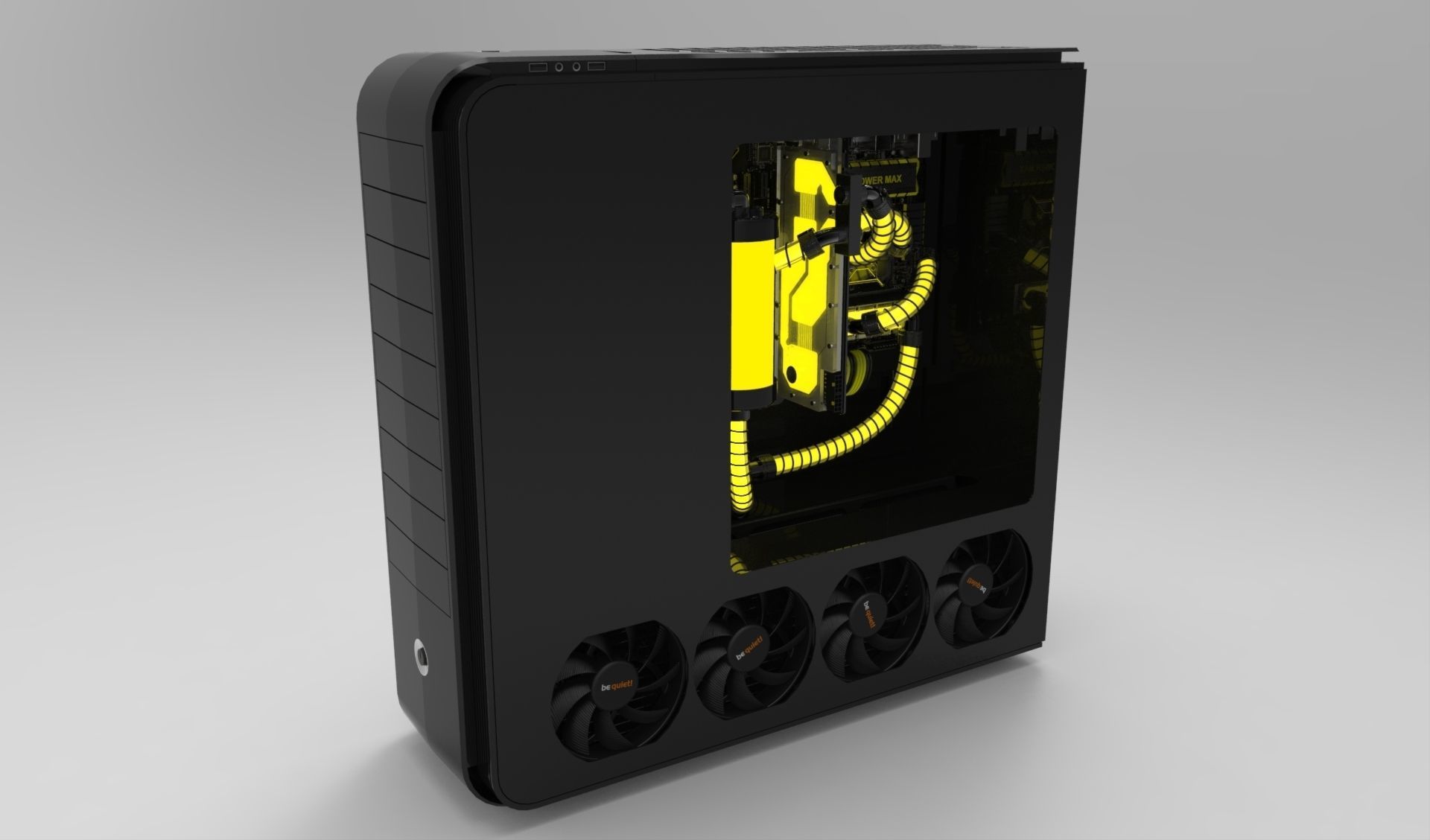 Silverstone TJ11 PC Case 3D model_4