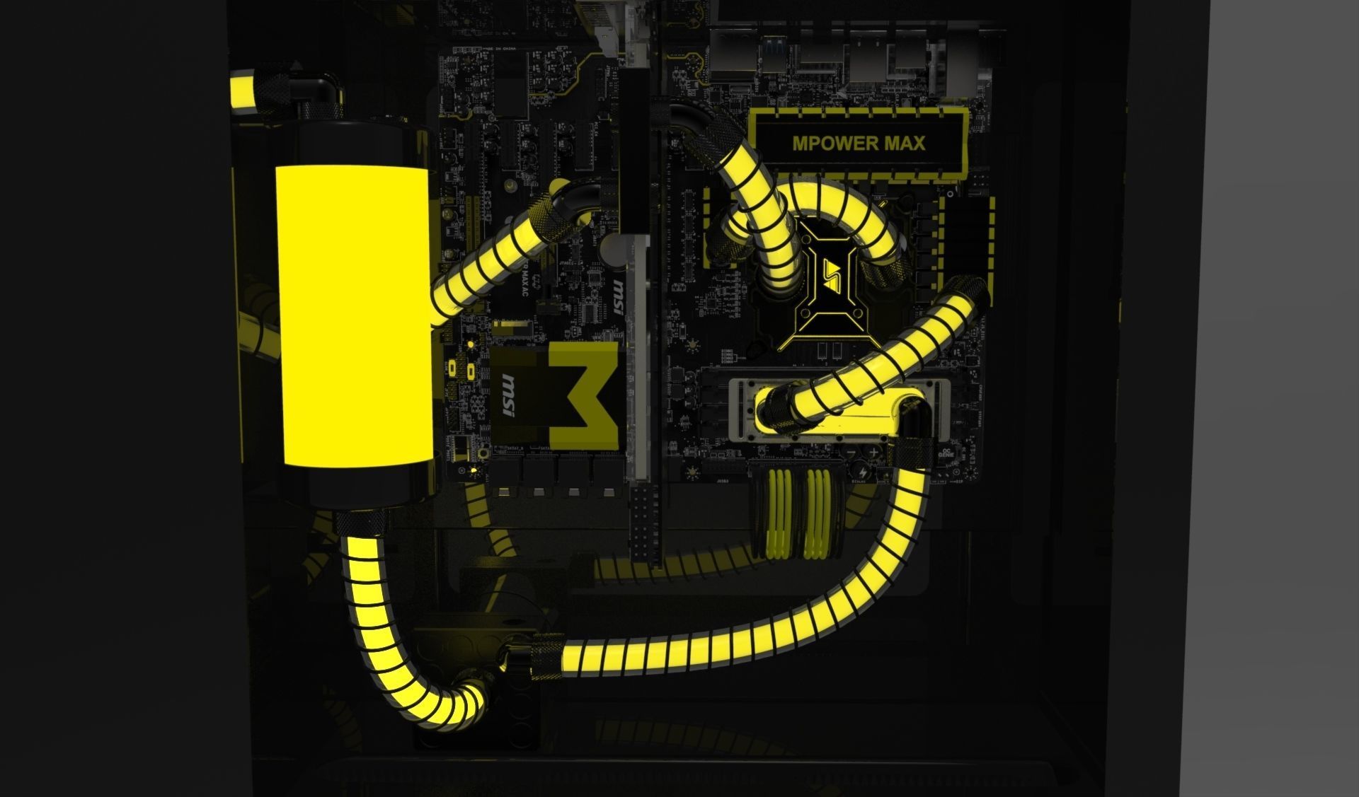 Silverstone TJ11 PC Case 3D model_6