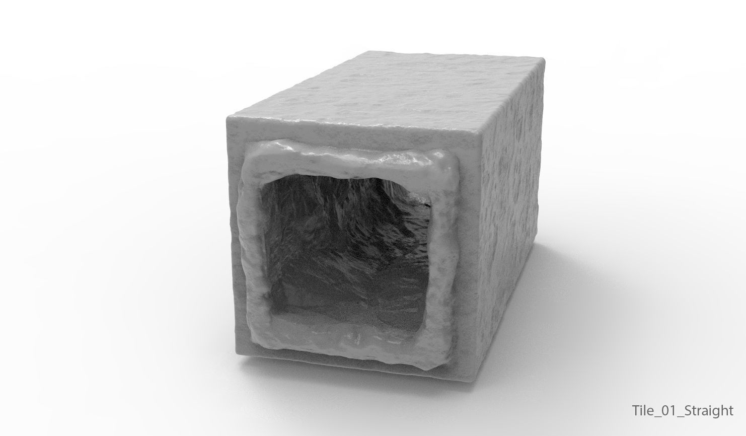 Modular Caves High Poly 3D model_1
