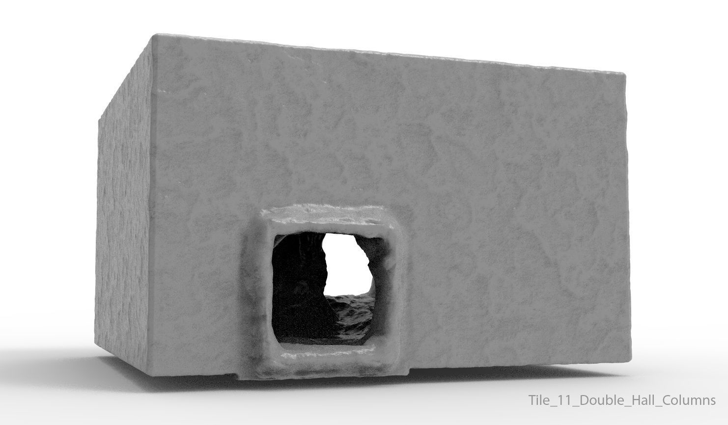 Modular Caves High Poly 3D model_20