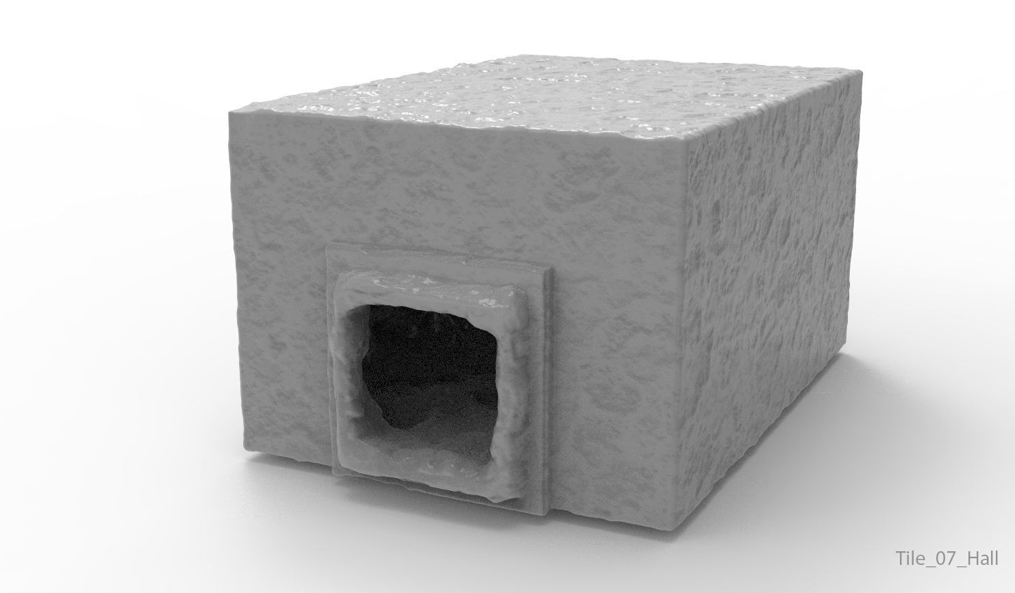Modular Caves High Poly 3D model_13