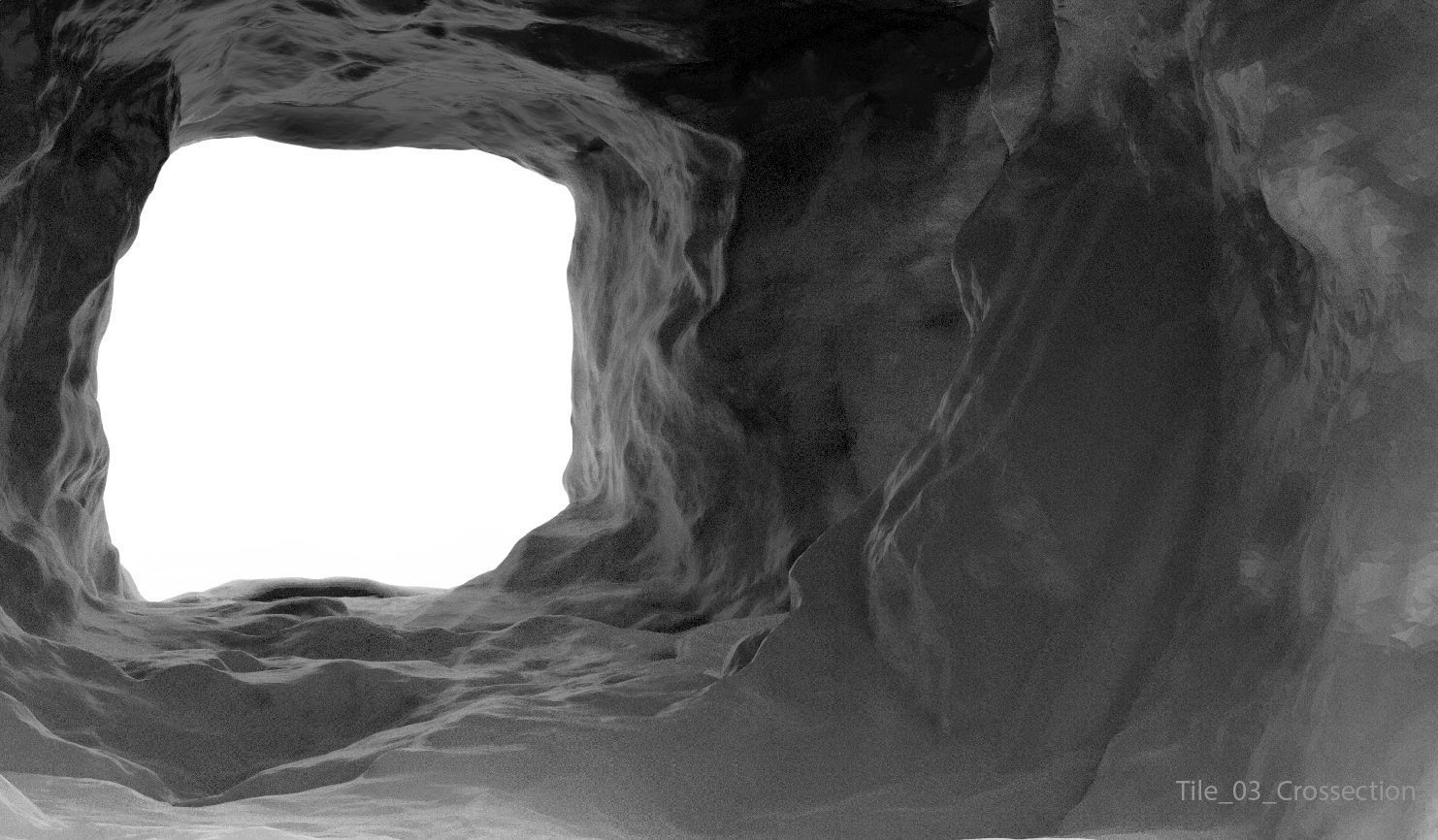 Modular Caves High Poly 3D model_5