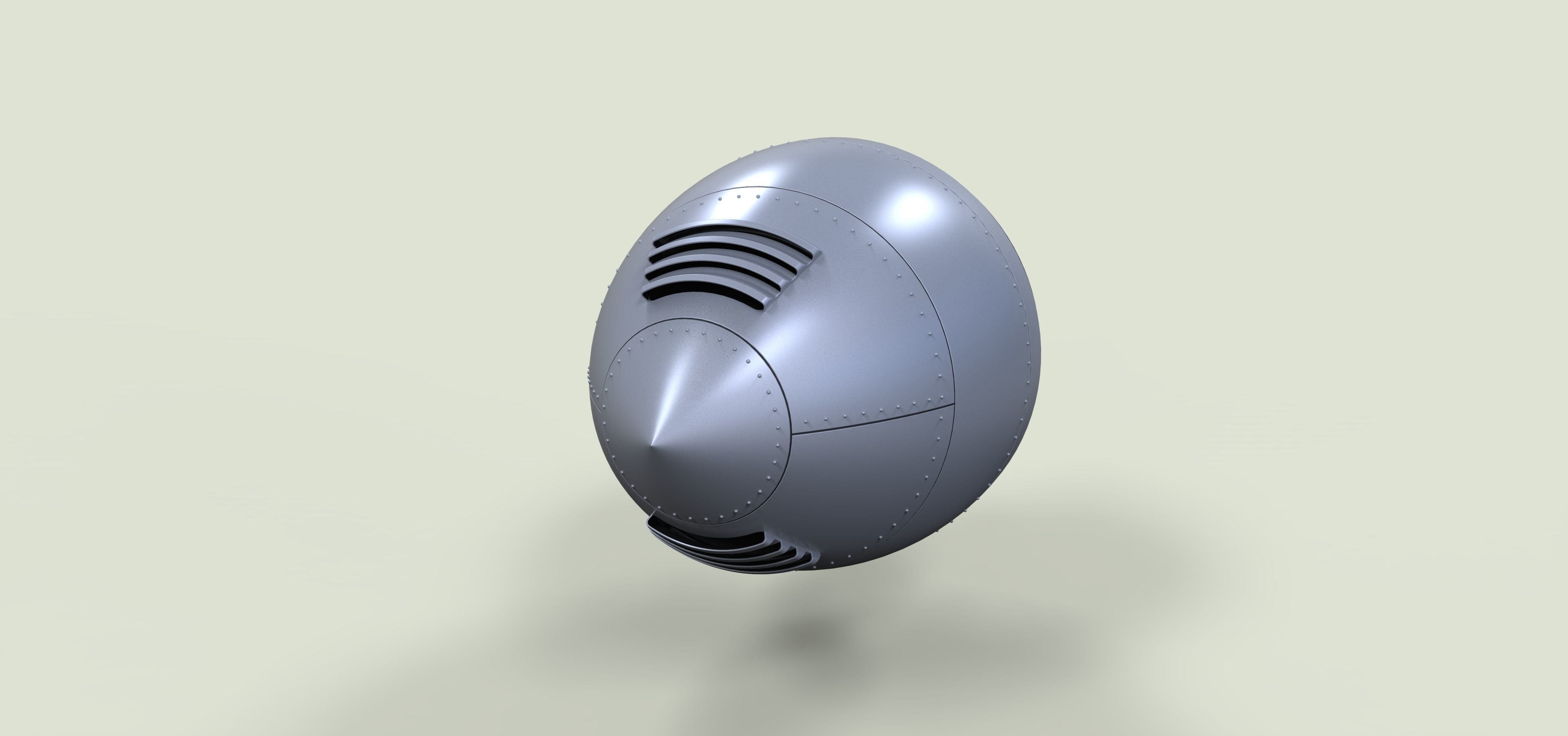 Fantasy rocket engine 3D model_2