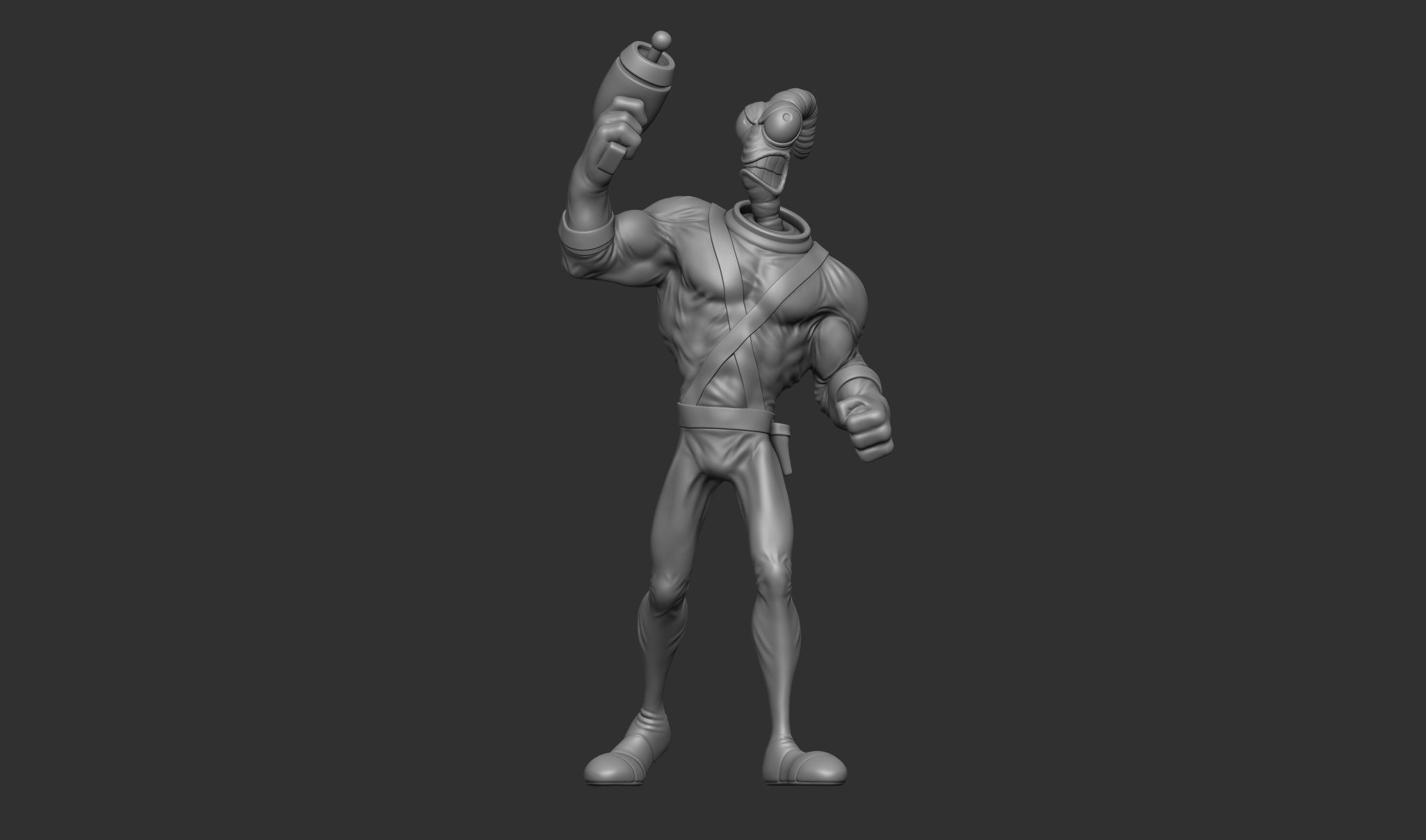 Earthworm Jim 3D print model_1