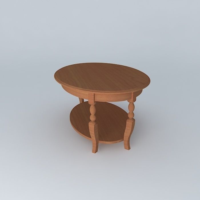 Coffee Table Free 3D model_2