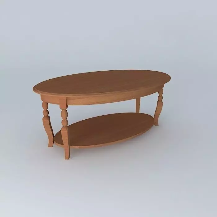 Coffee Table Free 3D model_0