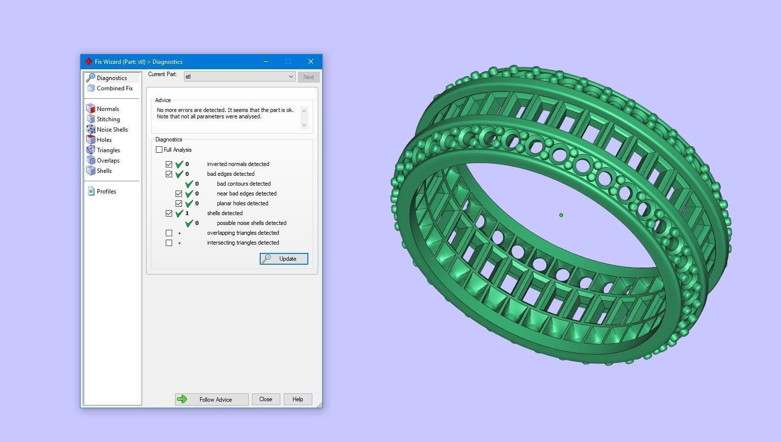 Gold N521 3D print model_5