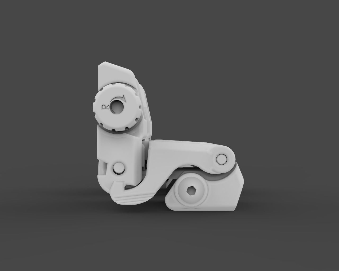 Magpul MBUS Sights 3D model_8