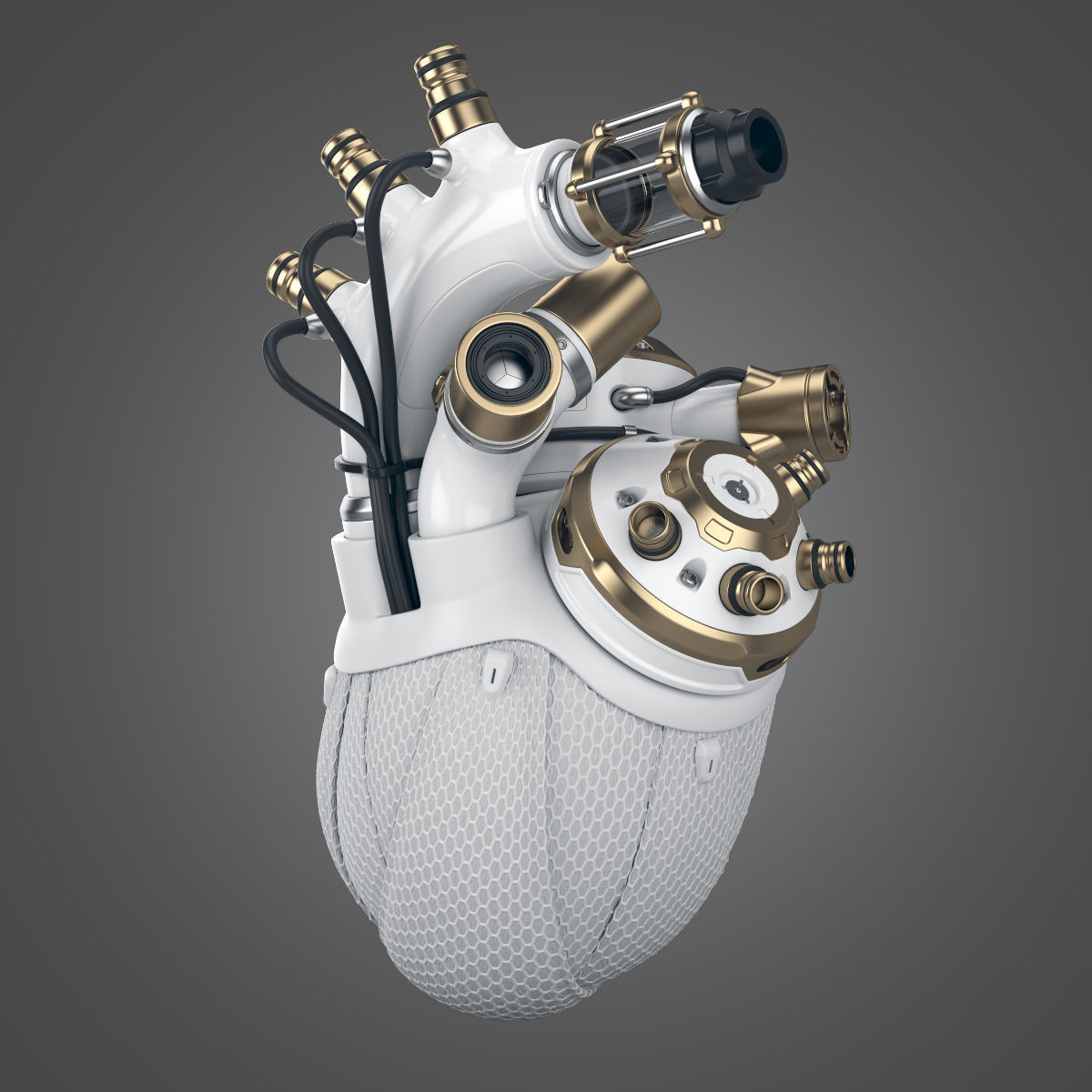 Cyber Heart 3D model_4