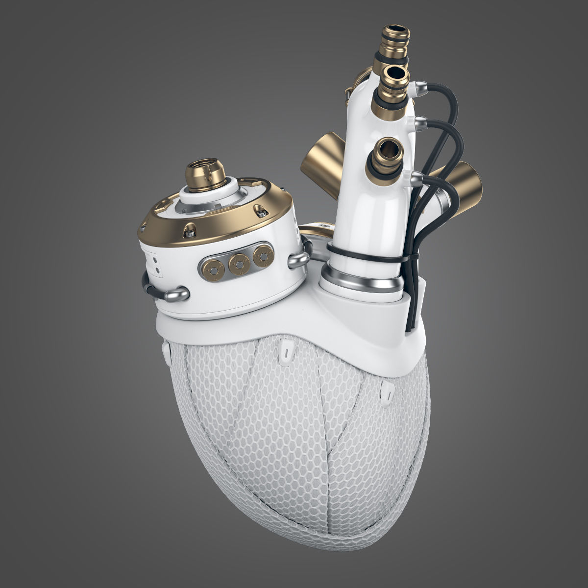 Cyber Heart 3D model_5