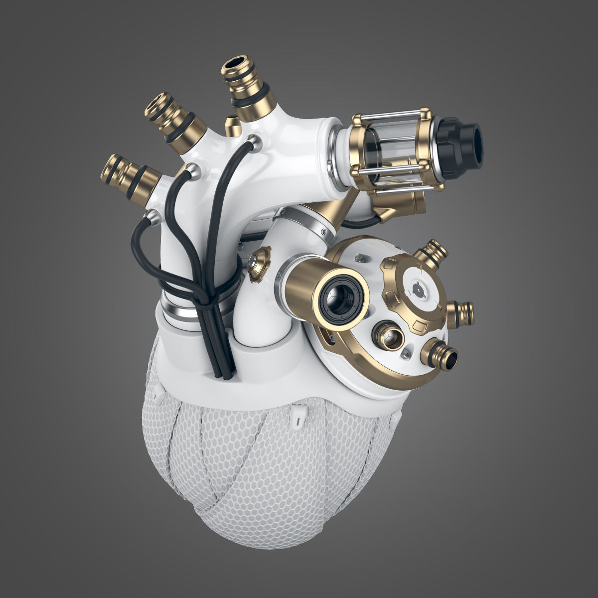 Cyber Heart 3D model_9
