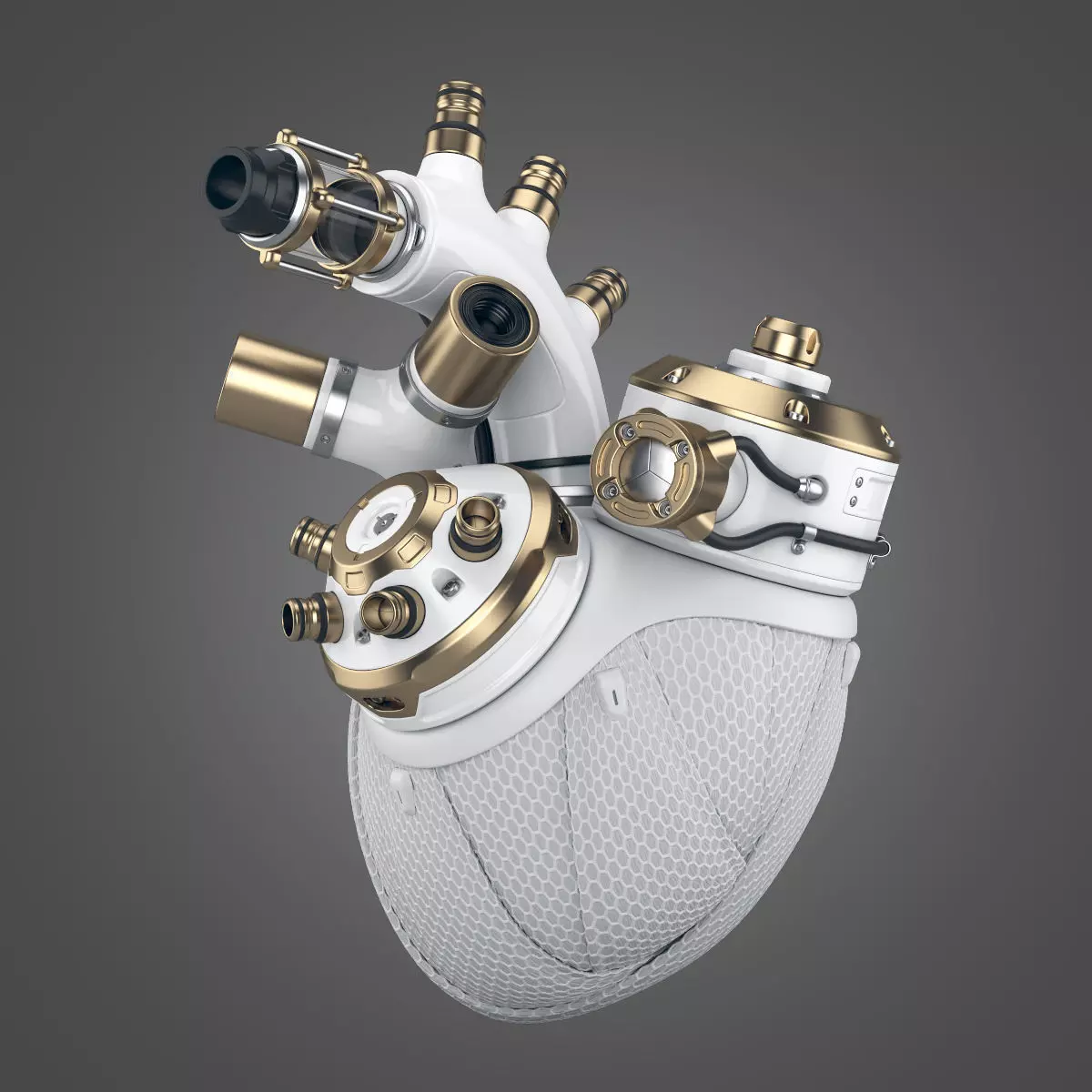 Cyber Heart 3D model_0