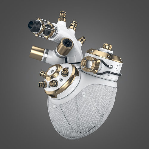 Cyber Heart 3D model
