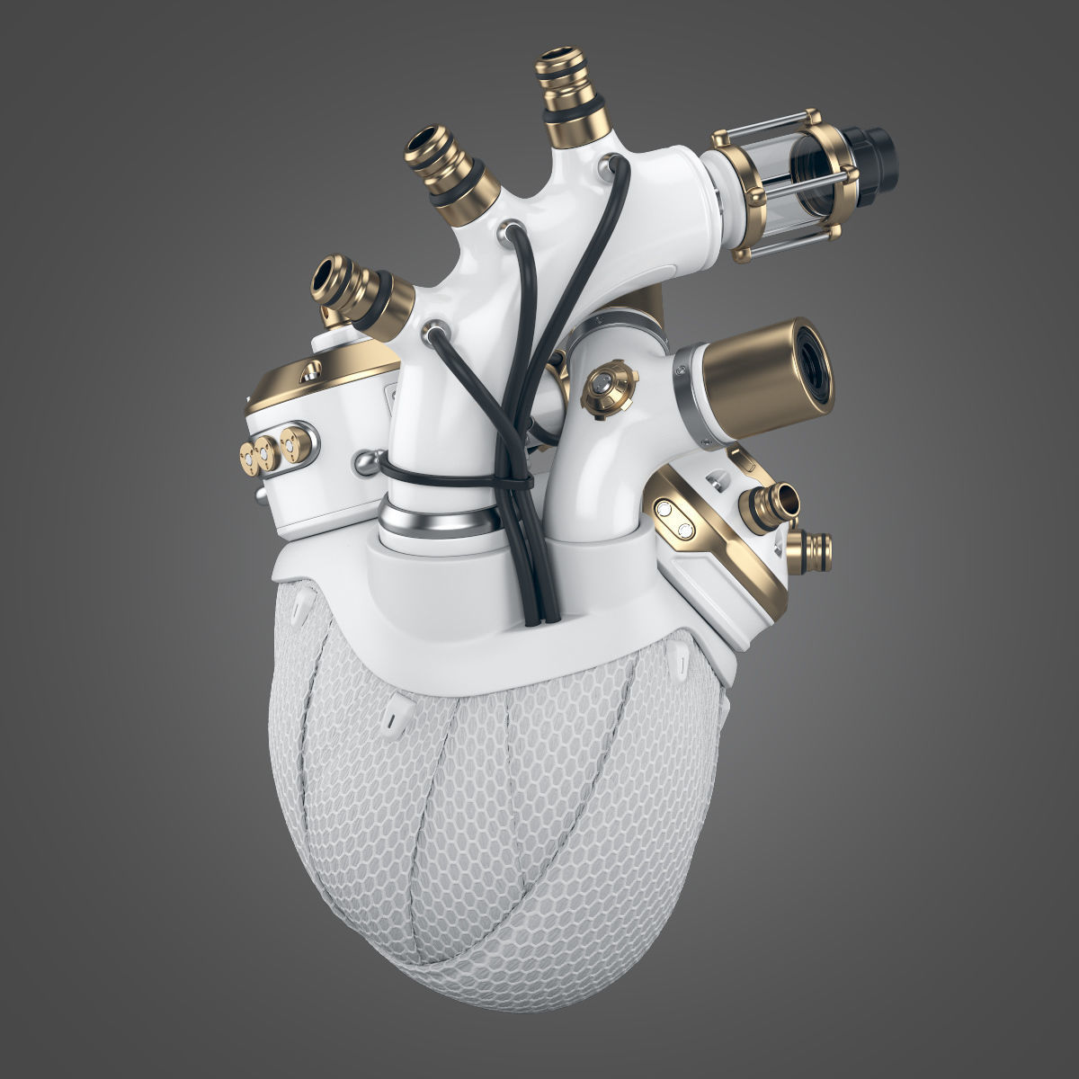 Cyber Heart 3D model_3