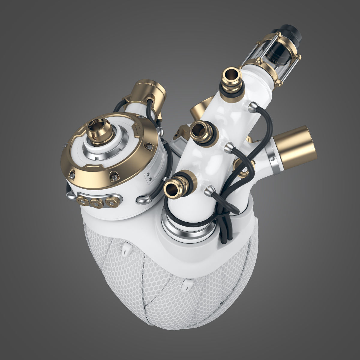 Cyber Heart 3D model_8