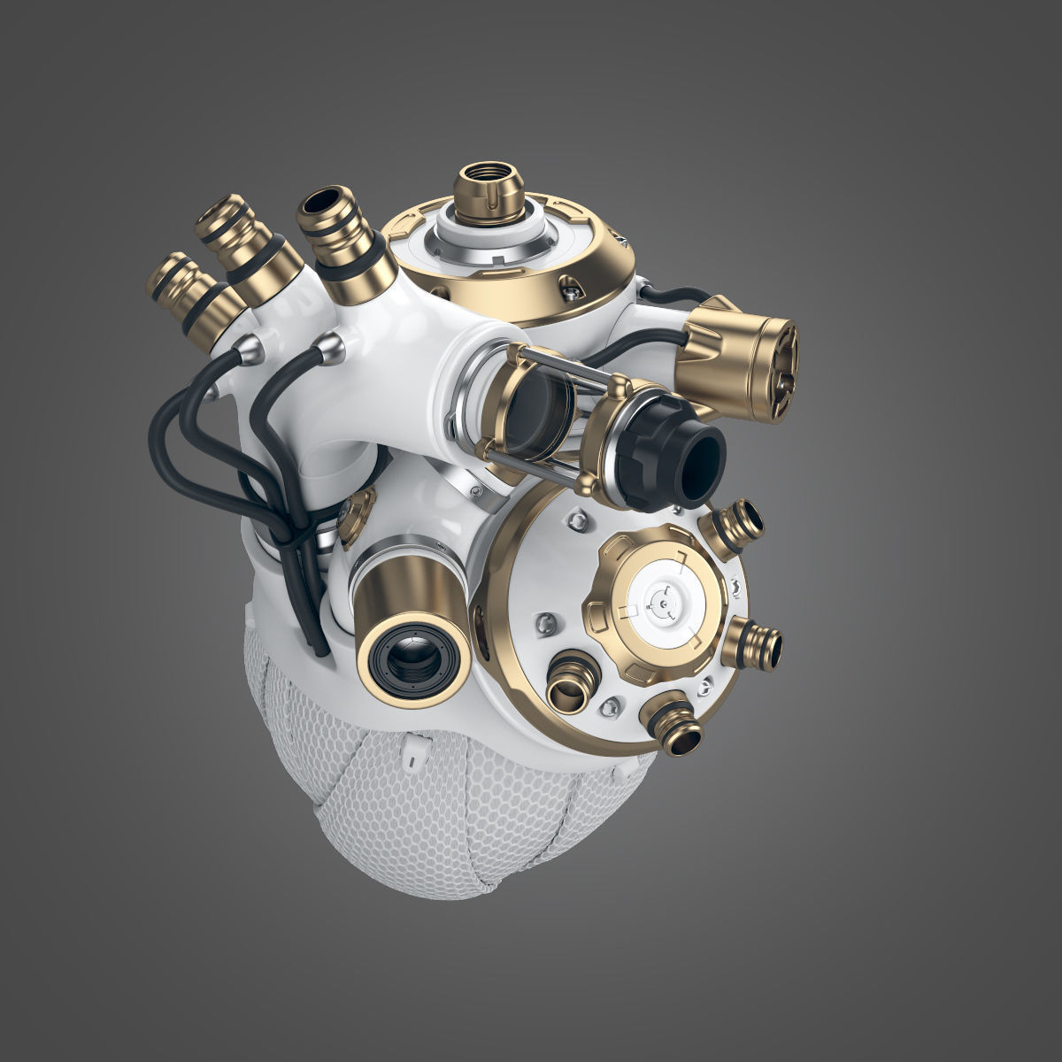 Cyber Heart 3D model_7