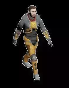 Gordon Freeman 3D model
