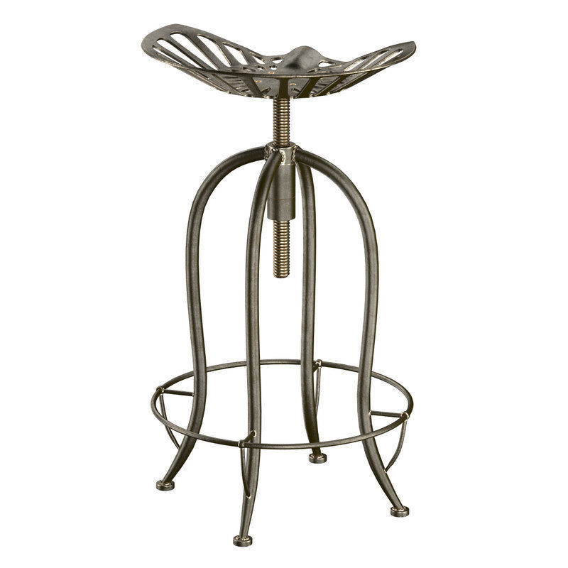 Aldean Bar Stool 3D model_3