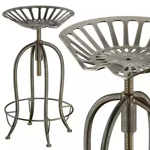 Aldean Bar Stool 3D model
