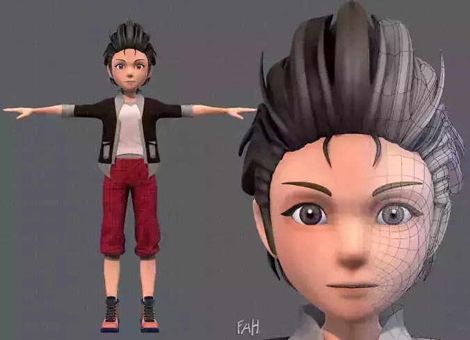 Base ManV02 Clothing V02 3D model