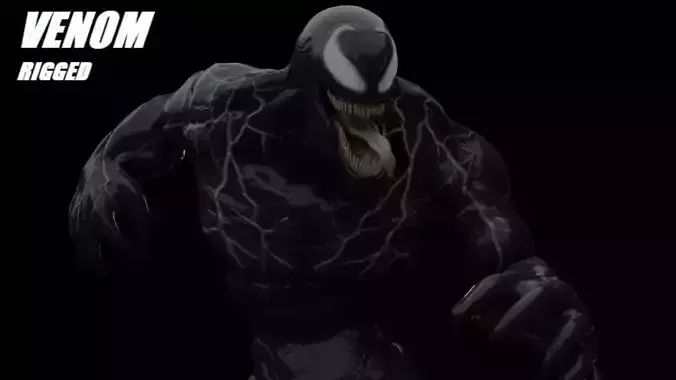 Venom 2018 Rigged model