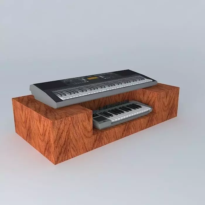 Computer Keypad Caddy Keyboard Caddy Concept free 3D model | CGTrader