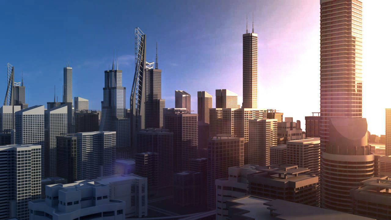 Freeway01 City 3D model_5