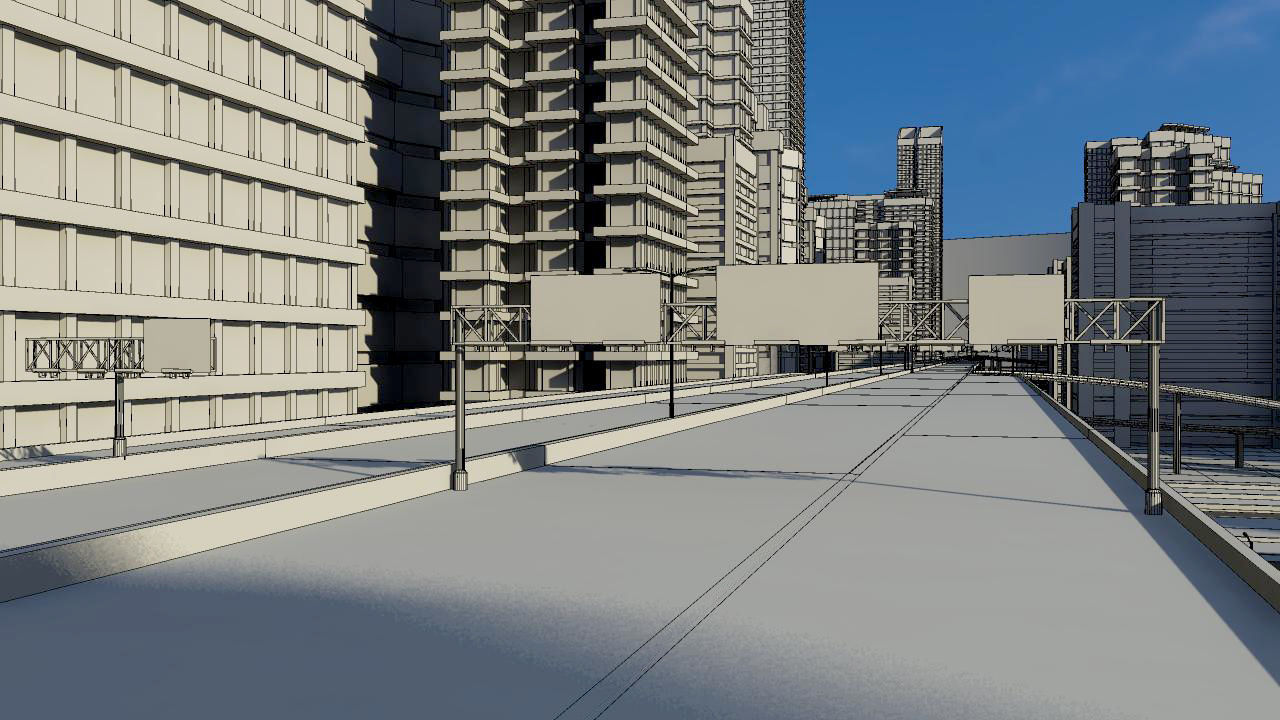 Freeway01 City 3D model_15