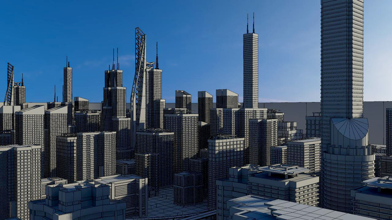 Freeway01 City 3D model_16