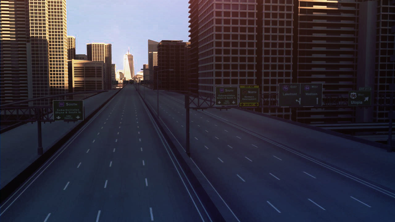 Freeway01 City 3D model_11