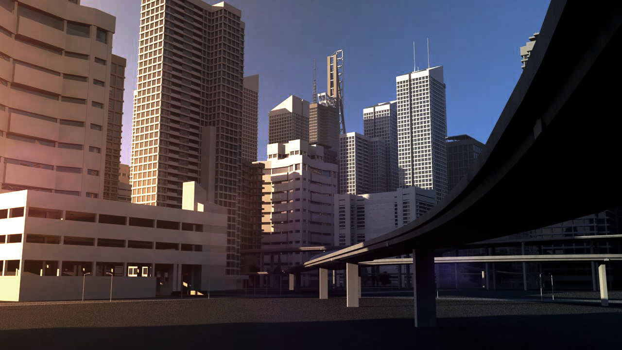 Freeway01 City 3D model_3
