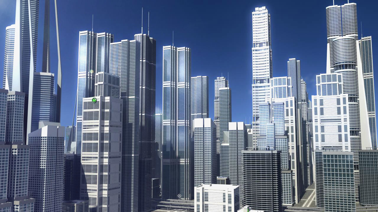 Freeway02 City 3D model_12