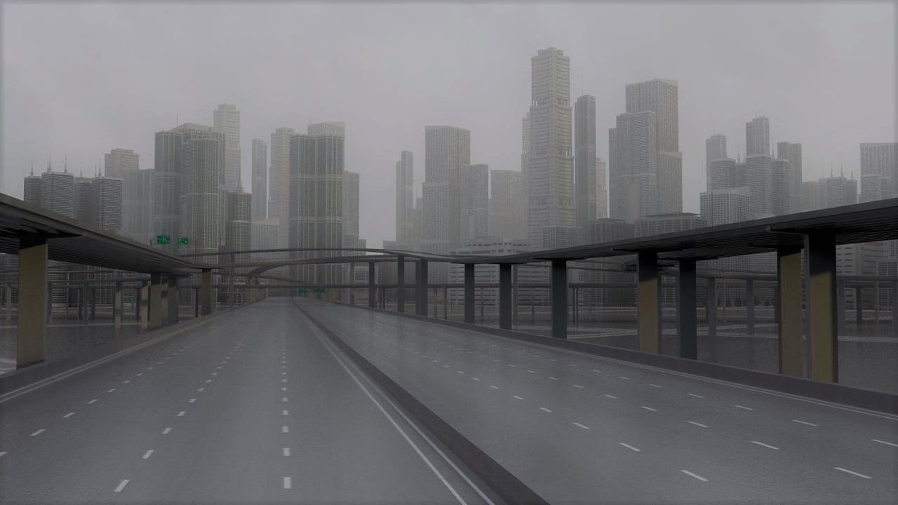 Freeway03 City 3D model_12