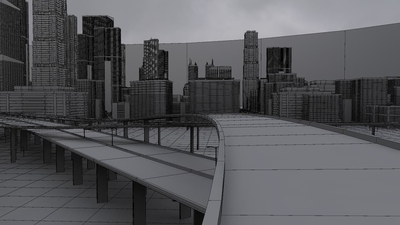 Freeway03 City 3D model_19