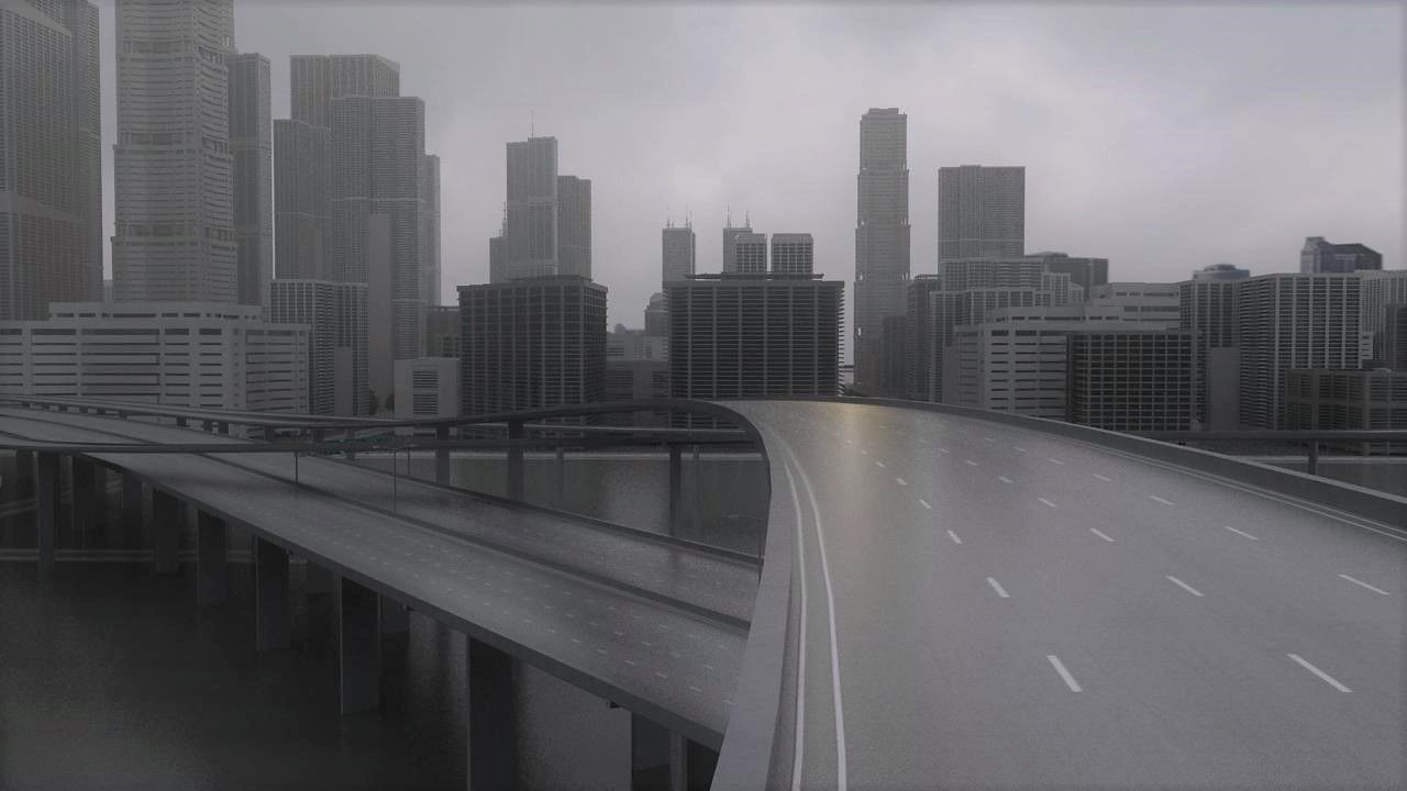 Freeway03 City 3D model_6
