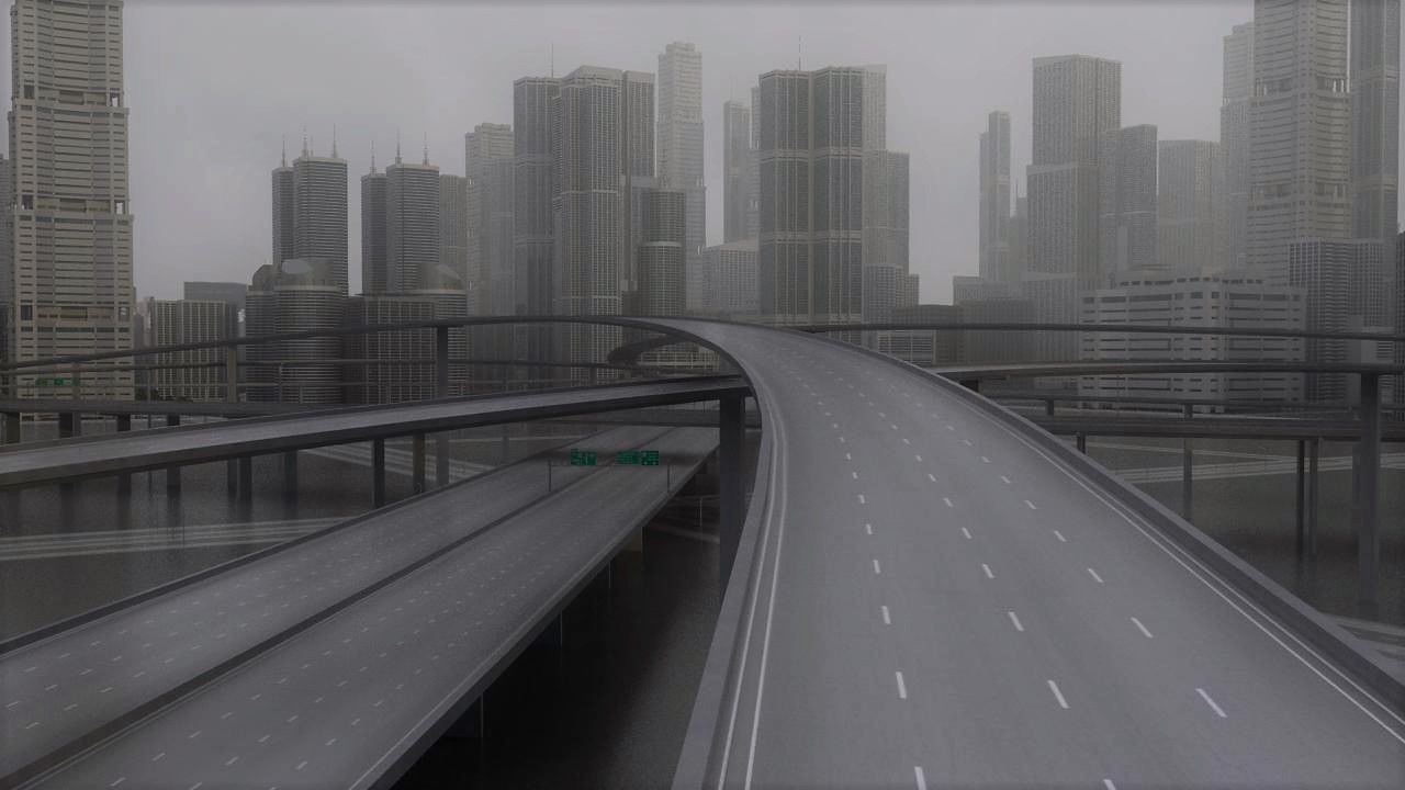 Freeway03 City 3D model_3