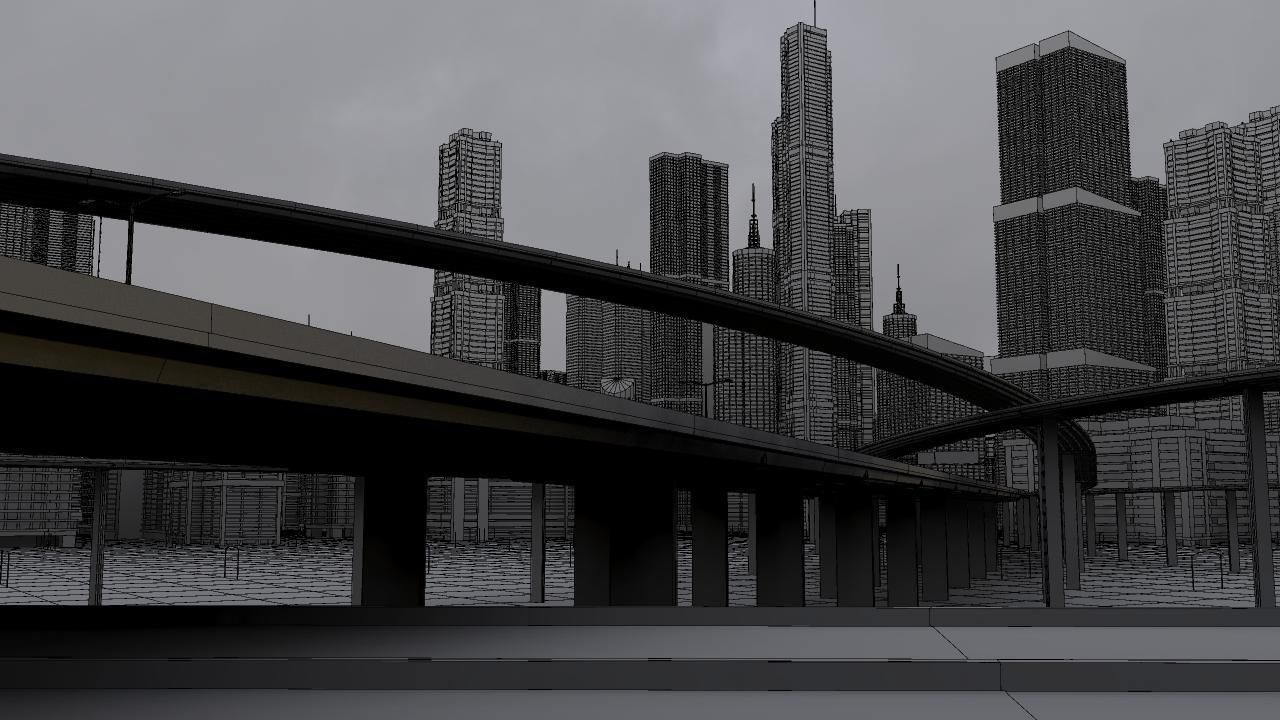 Freeway03 City 3D model_18