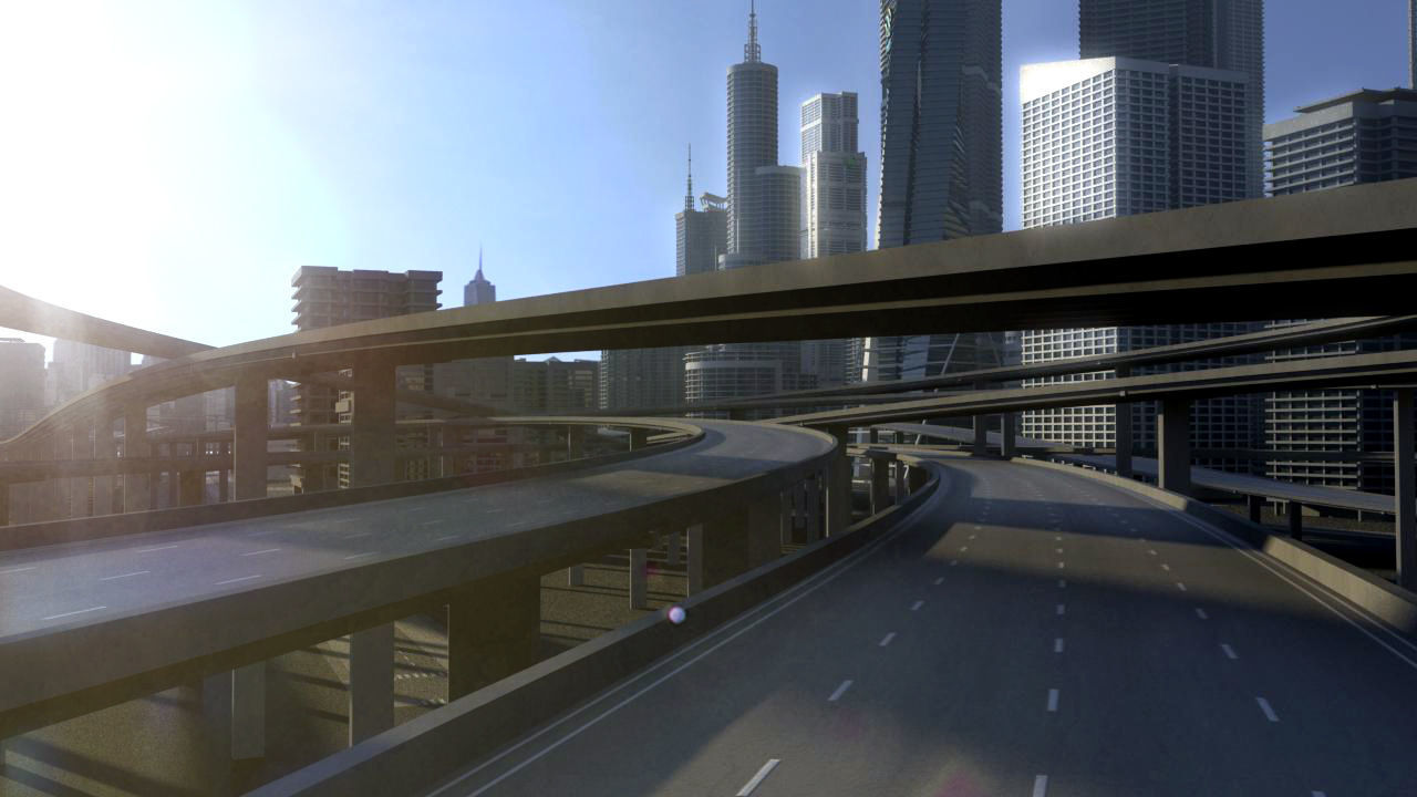 Freeway04 City 3D model_12