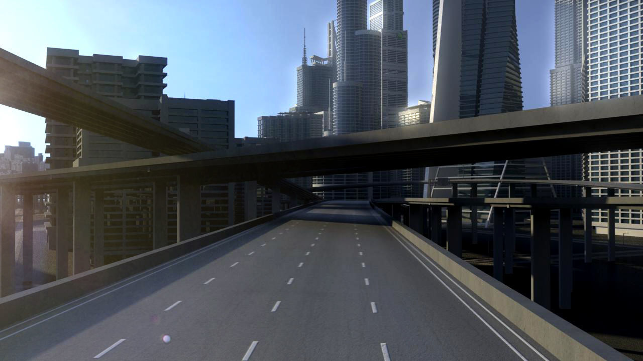 Freeway04 City 3D model_11