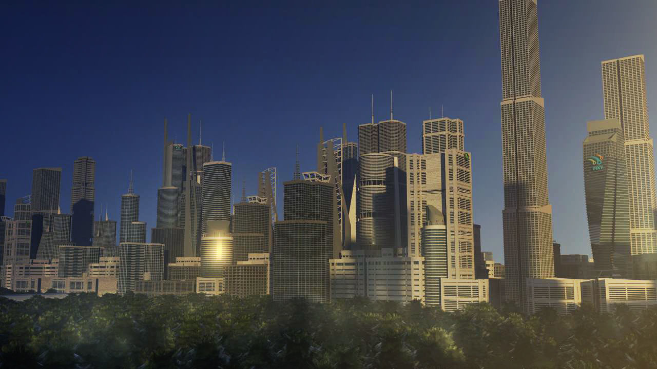 Freeway05 City 3D model_10