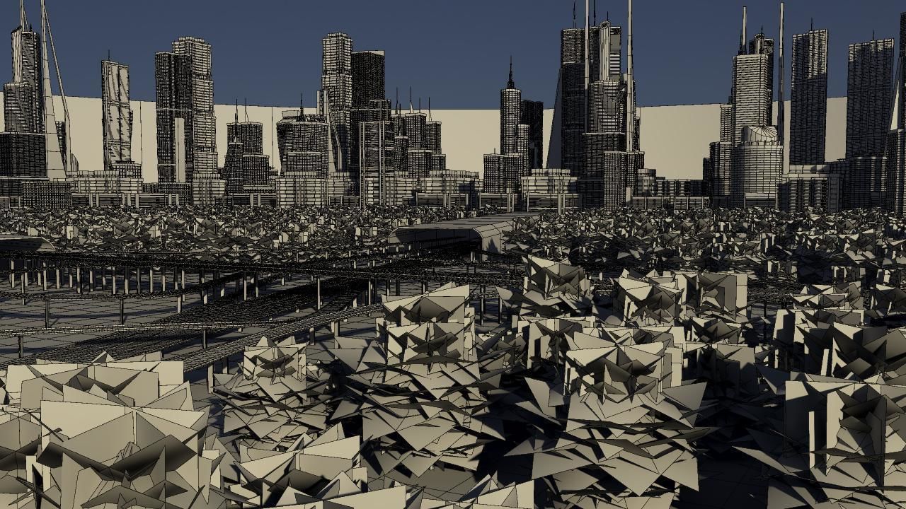 Freeway05 City 3D model_16