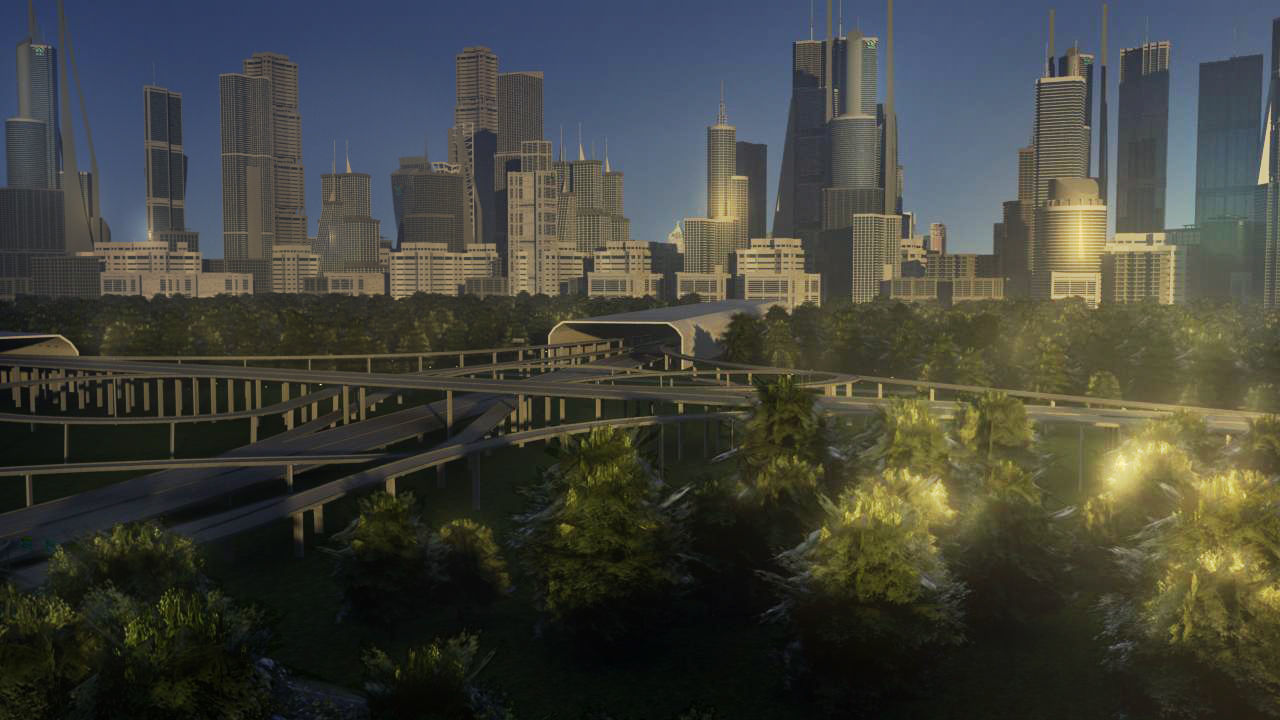 Freeway05 City 3D model_6