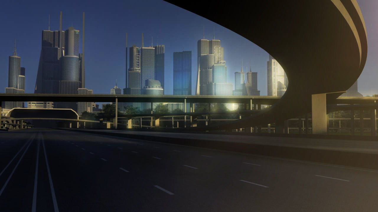 Freeway05 City 3D model_3