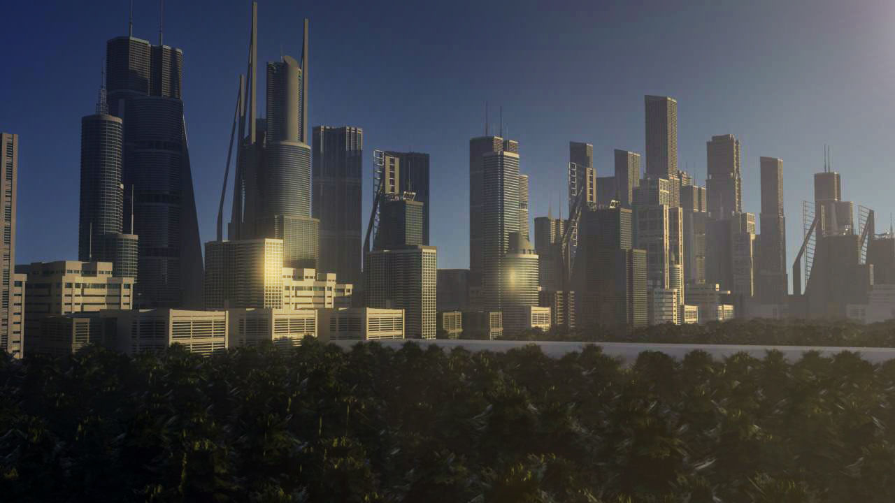 Freeway05 City 3D model_11