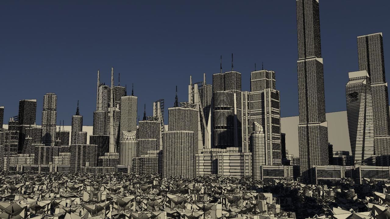 Freeway05 City 3D model_17