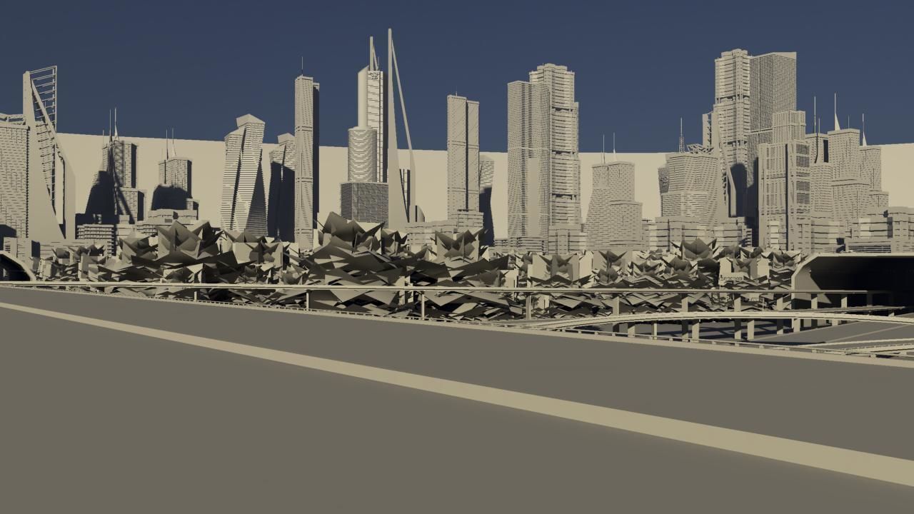 Freeway05 City 3D model_18