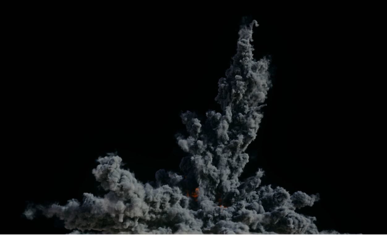 Houdini Grain Advection super fast Explosion 3D model_6